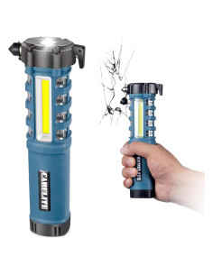 Linterna de Emergencia Carelite 5 en 1 con Cortador y Rompedor