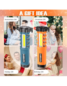 Linterna de Emergencia Carelite 5 en 1 con Cortador y Rompedor 2