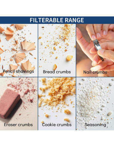 Mini Aspiradora de Escritorio Pest Reject Pro Inalámbrica USB