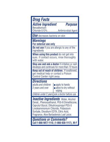 Toallitas Antibacteriales Wet Ones Aroma Fresco 200 Unidades