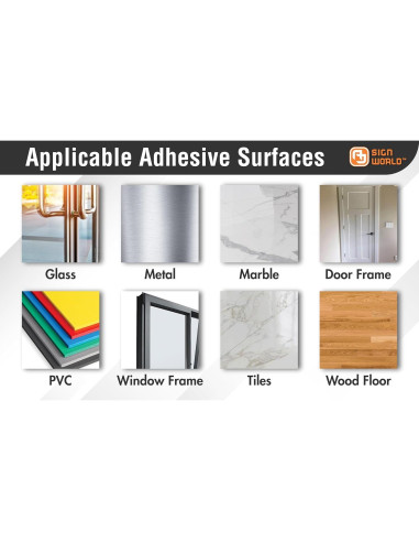 Cinta de Aislamiento de Espuma CR AJ Sign World 1.27cm x 2.54cm x 4.57m