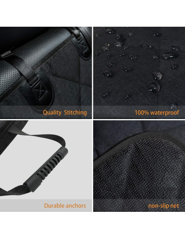 Funda de Asiento para Perros Petalage XL Impermeable Antideslizante