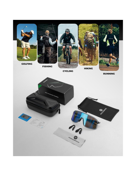 Gafas de Ciclismo Polarizadas ROCKBROS UV400 Unisex