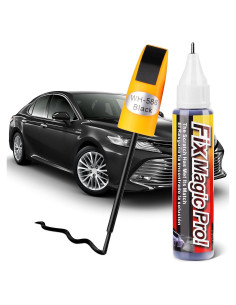Pintura de Retoque Automotriz SUGEYA Negra 12ml 2 en 1