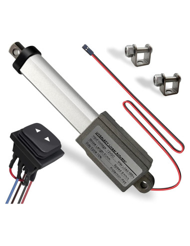 Actuador Lineal Micro UYGALAXY 12V 50mm 188N con Interruptor