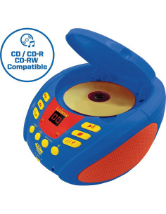 Reproductor de CD Bluetooth Lexibook Patrulla Canina 1.31kg 2
