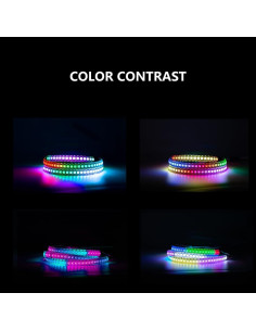 Tira LED RGB WS2812B 0.97m 144 LEDs SMD 5050 No Impermeable 2