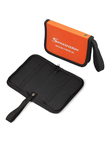 Bolsa de Almacenamiento SPEEDWOX para Llaves 20 Bolsillos Naranja