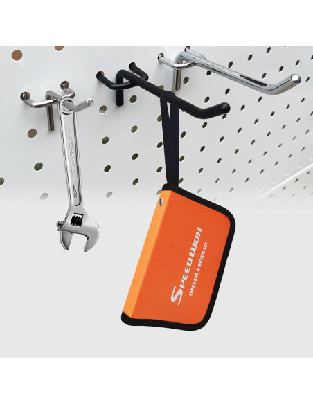 Bolsa de Almacenamiento SPEEDWOX para Llaves 20 Bolsillos Naranja