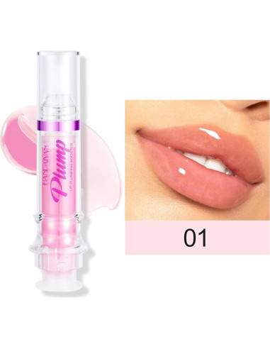 Brillo Aumentador de Labios Erinde 32g Hidratante Picante