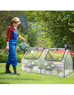 Invernadero Mini Aoodor 1.22m x 0.61m x 0.61m Resistente UV 2