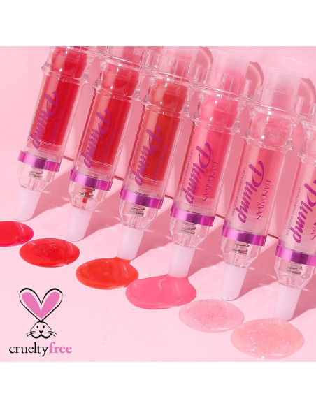 Brillo Aumentador de Labios Erinde 32g Hidratante Picante