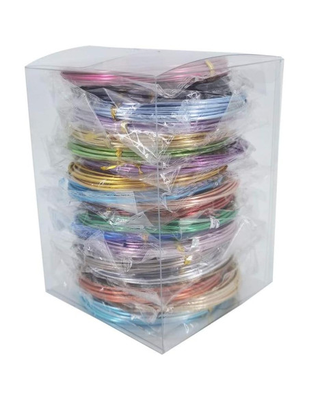 Alambre de Aluminio Flexible Inspirelle 20 Colores 3M 2mm