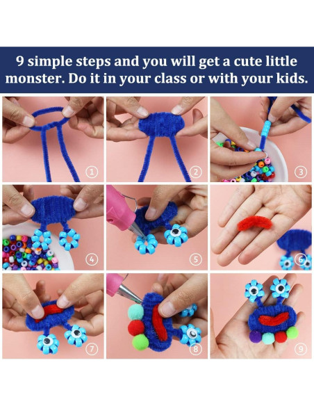 Limpiapipas Beige Bundooraking 200 Pcs 30.5 cm Calidad Premium