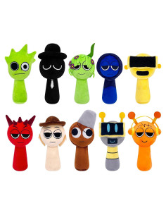 Juguete de Peluche Sprunki 25.4 cm Suave para Fans de Juegos