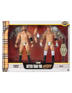 Figuras de Acción AEW MJF & Adam Cole 2-Pack Exclusivo