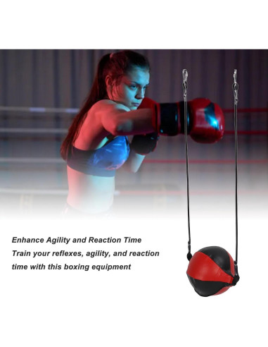 Bolsa de Velocidad Doble Extremo Genérico PU para Boxeo