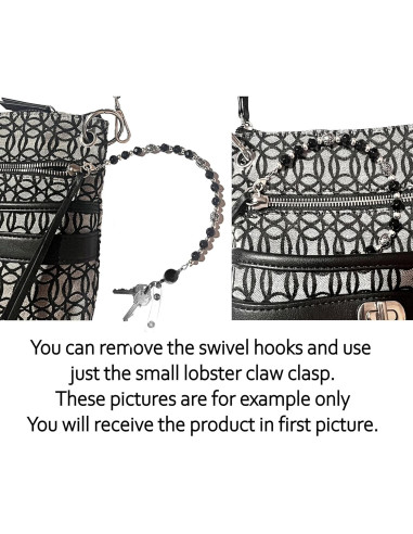 Portallaves de cuentas Hidden Hollow 30.48 cm Blanco Multiusos