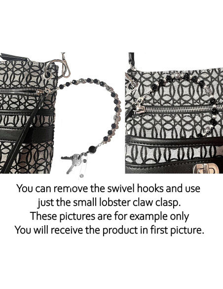 Portallaves de cuentas Hidden Hollow 30.48 cm Blanco Multiusos