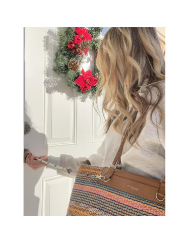 Portallaves de cuentas Hidden Hollow 30.48 cm Blanco Multiusos