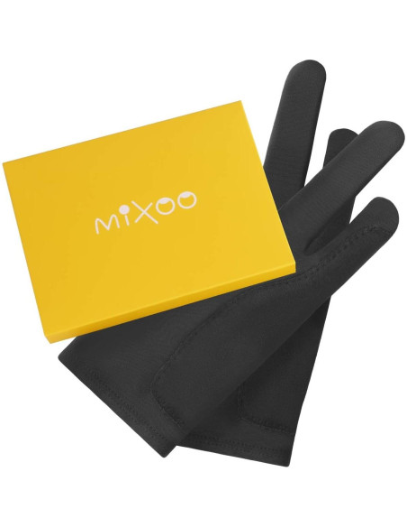 Guantes de Dibujo Mixoo 2 Piezas - Lycra Transpirable Pequeño
