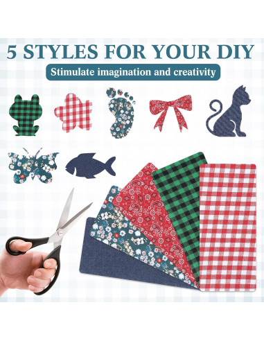 Parches Termoadhesivos Syhood 15 Hojas 12.5x28 cm Color Mezclado