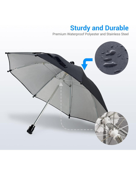 Paraguas de Zapato Caliente para Cámara Jinjiacheng 50cm Impermeable