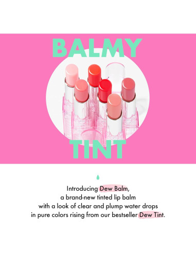 Bálsamo Labial Amuse Seoul Dew 01 Ballerina 9.29x3.40cm