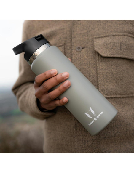 Botella de Agua Aislada Super Sparrow 500 ml SwivelSip Botella de Agua Aislada Super Sparrow 500 ml SwivelSip