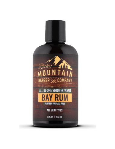 Gel de Ducha Todo-en-Uno Rocky Mountain 226.8 ml Bay Rum