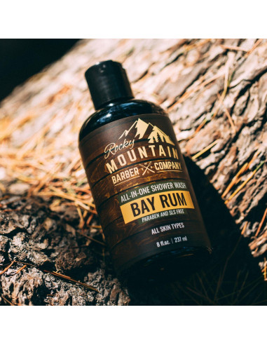 Gel de Ducha Todo-en-Uno Rocky Mountain 226.8 ml Bay Rum
