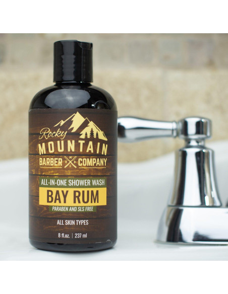 Gel de Ducha Todo-en-Uno Rocky Mountain 226.8 ml Bay Rum