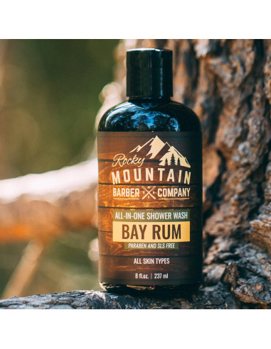 Gel de Ducha Todo-en-Uno Rocky Mountain 226.8 ml Bay Rum