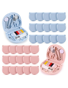 Kit de Costura de Viaje Yuxung 10 Piezas Portátil 7x6.5cm