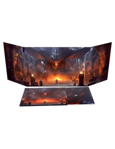 Pantalla de DM CZYY 4 Paneles Borrable para Dungeons y Dragons