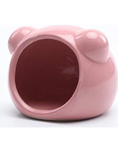 Casa de Hámster Cerámica Gutongyuan - Refugio Pequeño 8.5x8x6.6cm