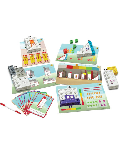 Set de Actividades MathLink Numberblocks 11-20 hand2mind