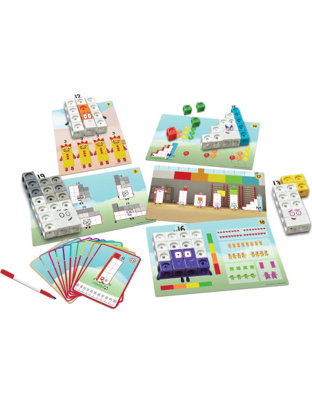 Set de Actividades MathLink Numberblocks 11-20 hand2mind