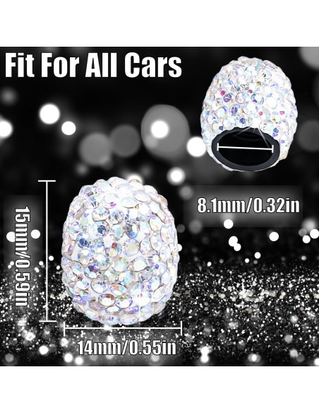 4 Tapas de Válvula de Neumático MEAJOO Colorido Universal