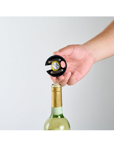 Abridor de Vino Eléctrico Restaurantware Bar Lux Negro