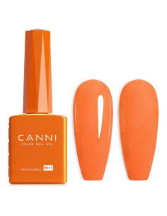 Esmalte de Uñas en Gel CANNI Naranja Brillante 9ml UV/LED