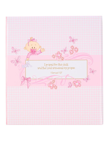 Libro de Recuerdos para Niña Rosa Christian Art Gifts 64 Páginas