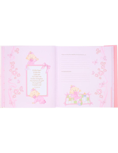 Libro de Recuerdos para Niña Rosa Christian Art Gifts 64 Páginas