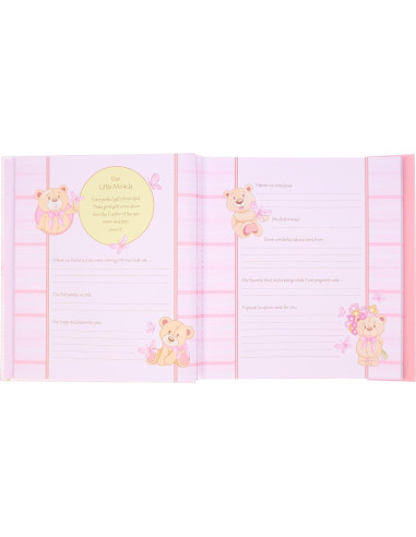 Libro de Recuerdos para Niña Rosa Christian Art Gifts 64 Páginas