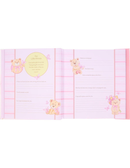 Libro de Recuerdos para Niña Rosa Christian Art Gifts 64 Páginas