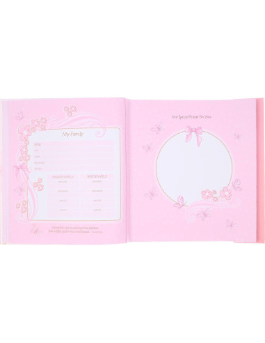 Libro de Recuerdos para Niña Rosa Christian Art Gifts 64 Páginas