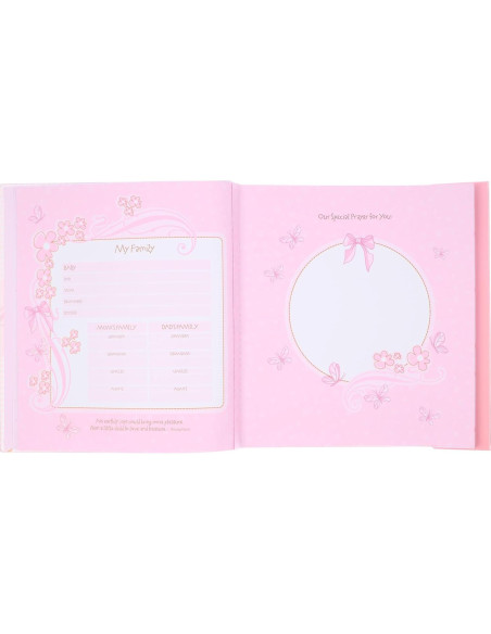 Libro de Recuerdos para Niña Rosa Christian Art Gifts 64 Páginas