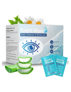 Toallitas de Limpieza para Ojos ProCIV 30 Unidades Salinas