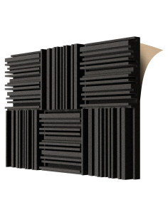 Paneles Acústicos Autoadhesivos TroyStudio 30x30 cm 6 Pcs