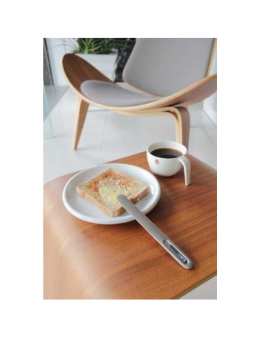 Cuchillo para Mantequilla ESE INVENTOS Negro 17.6 cm Serrado